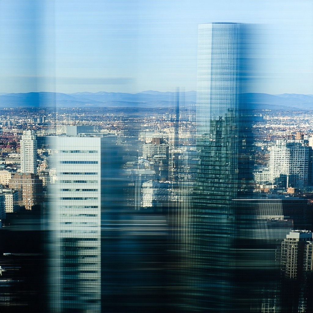 cityscape with a transparent background